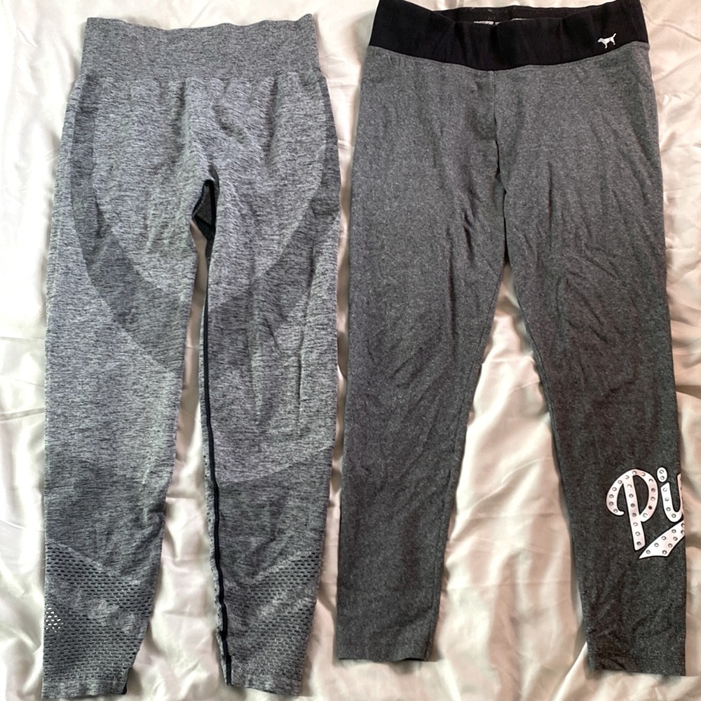 Pink Victoria Secret Leggings Large